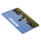 General Meade in Gettysburg Premium Magnet (Rechte Seite)