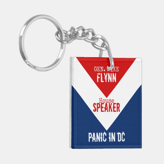General Mike Flynn Lautsprecher der House Panik in Schlüsselanhänger (Vorderseite links)