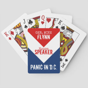 General Mike Flynn Lautsprecher der House Panik in Spielkarten