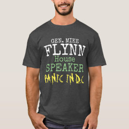 General Mike Flynn Lautsprecher der House Panik in T-Shirt