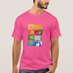 General Mills Multi-Franchise Frühstück Cereal Pan T-Shirt