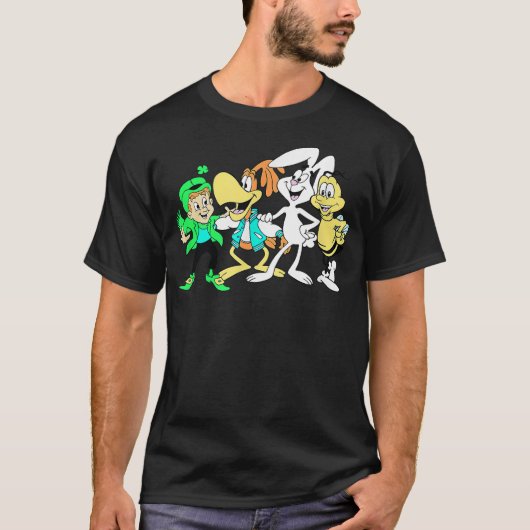 General Mills Squad Lucky Sonny Trix Rabbit & Buzz T-Shirt (Vorderseite)