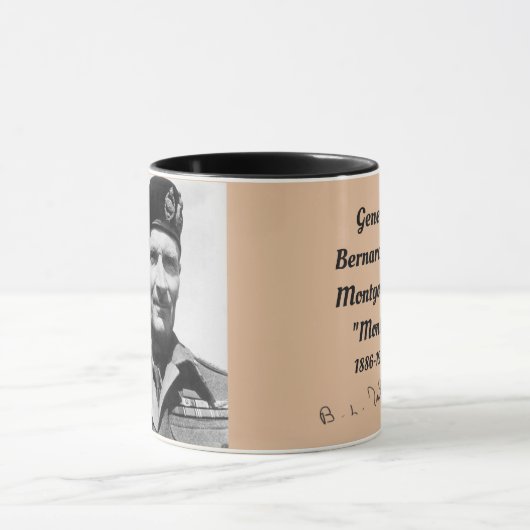 General Montgomery "Monty" Portrait Mug Tasse (Zentrum)