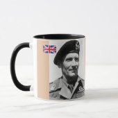 General Montgomery "Monty" Portrait Mug Tasse (Links)