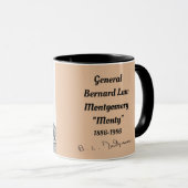General Montgomery "Monty" Portrait Mug Tasse (VorderseiteRechts)
