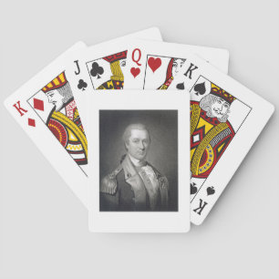 General Otho Holland Williams (1749-94) gestochen  Spielkarten