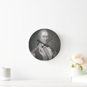 General Otho Holland Williams (1749-94) gravierte Runde Wanduhr (Zuhause)