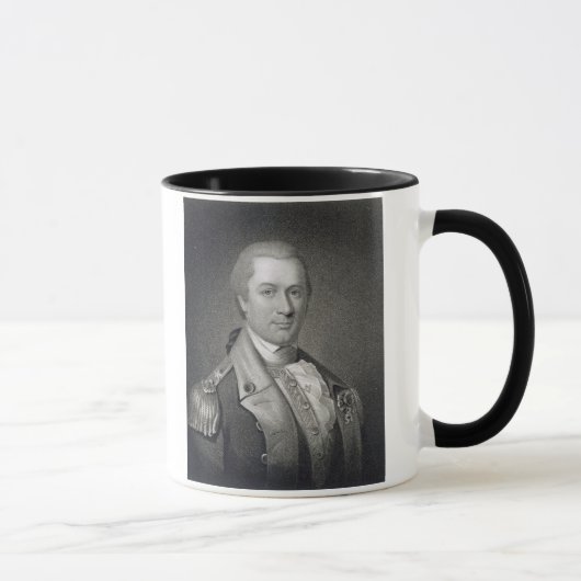 General Otho Holland Williams (1749-94) gravierte Tasse (Rechts)