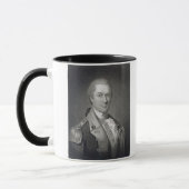 General Otho Holland Williams (1749-94) gravierte Tasse (Links)