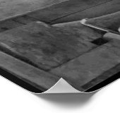 General Patton in Sizilien — Grenze Poster (Ecke)