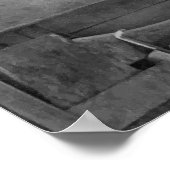 General Patton in Sizilien Poster (Ecke)