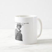 General Patton und Zitat Kaffeetasse (VorderseiteRechts)