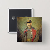 General Paul von Hindenburg, c.1916 Button (Vorne & Hinten)