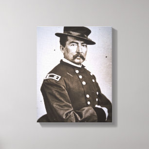 General Philip H. Sheridan (1831-88) (b/w Foto) Leinwanddruck