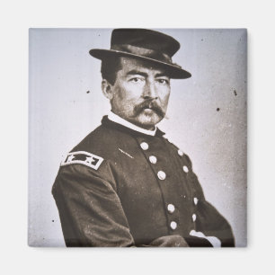General Philip H. Sheridan (1831-88) (b/w Foto) Magnet
