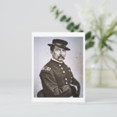 General Philip H. Sheridan (1831-88) (b/w Foto) Postkarte (Stehend Vorderseite)