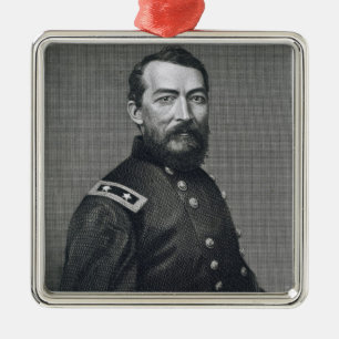 General Philip Sheridan, graviert von einem Ornament Aus Metall
