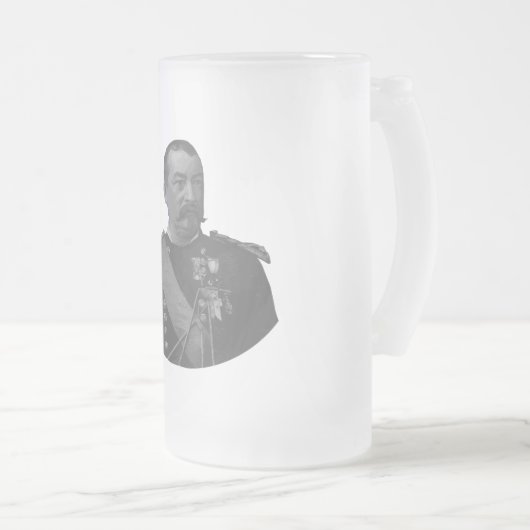 General Philip Sheridan Mattglas Bierglas (VorderseiteRechts)