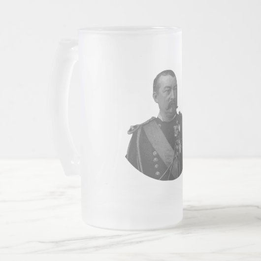 General Philip Sheridan Mattglas Bierglas (Vorderseite Links)