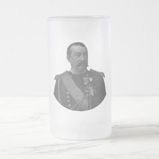 General Philip Sheridan Mattglas Bierglas (Mittel)