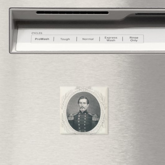 General Pierre Gustave Toutant Beauregard Magnet (In Situ (Geschirrspüler))