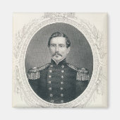 General Pierre Gustave Toutant Beauregard Magnet (Vorne)