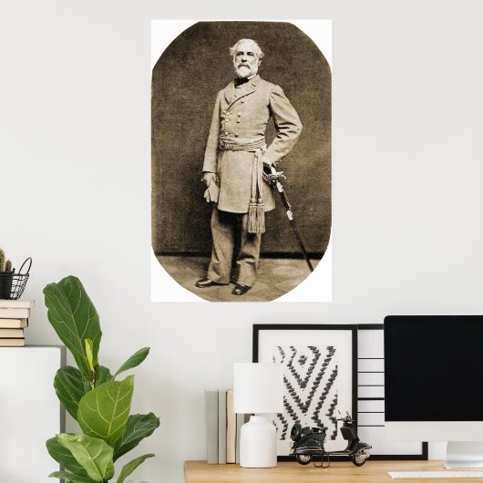 General Robert E. Lee 1863 Print Poster (Heimbüro)