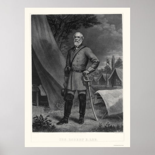 General Robert E Lee 1867 Poster (Vorne)