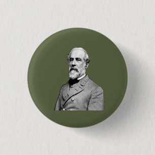 General ⚔️🎩 Robert E. Lee Armee Grün Button