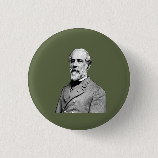 General ⚔️🎩 Robert E. Lee Armee Grün Button (Vorderseite)