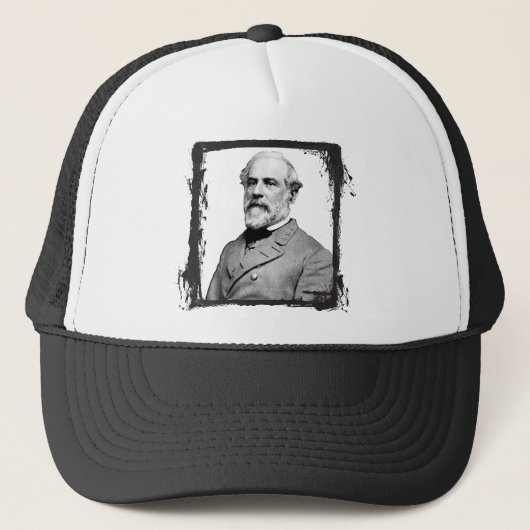 General Robert E. Lee ⚔️ USA Grunge Frame Truckerkappe (Vorderseite)