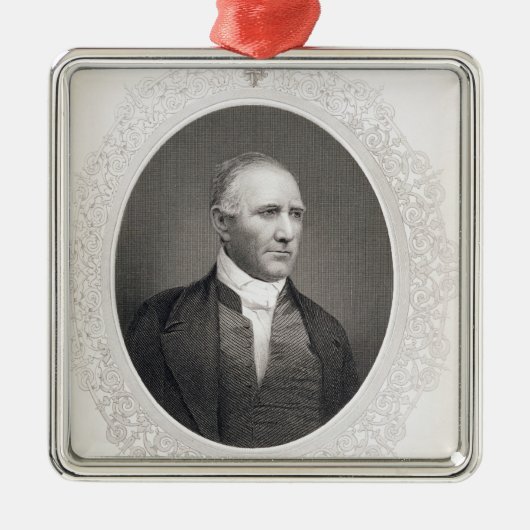 General Samuel Houston Ornament Aus Metall (Vorne)