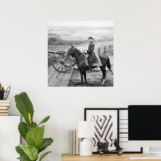 General Sherman in Atlanta, 1864 Poster (Heimbüro)