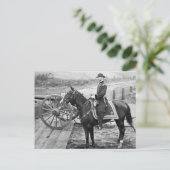 General Sherman in Atlanta, 1864 Postkarte (Stehend Vorderseite)