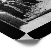 General Sherman Leaning on a Gun in Atlanta 1864 Poster (Ecke)