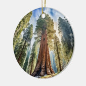 General Sherman Sequoia Nationalpark Watercolor Keramik Ornament (Links)