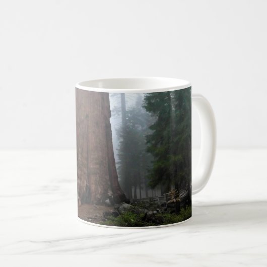 General Sherman Tree, Sequoia, CA Kaffeetasse (VorderseiteRechts)