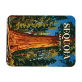 General Sherman Tree, Sequoia-Nationalpark USA Magnet (Horizontal)