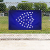 General Sherman's Battle Flag Banner (vertikal) (Insitu)