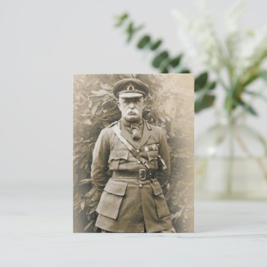 General Sir John French Postkarte (Stehend Vorderseite)