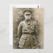 General Sir John French Postkarte (Vorne/Hinten)