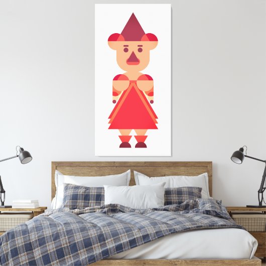 General Soldier Leinwanddruck (Insitu (Schlafzimmer))