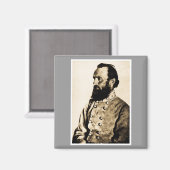 General Stonewall Jackson Magnet (Vorderseite/Rückseite)