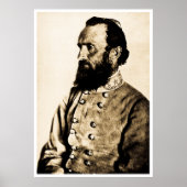 General Stonewall Jackson Poster (Vorne)