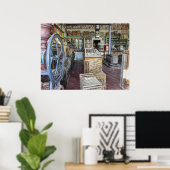 General Store - Virginia City Ghost Town - Montana Poster (Heimbüro)