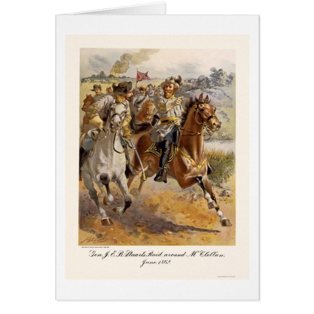 General Stuarts Raid durch Henry Alexander Ogden (Vorne)