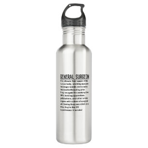 General Surgeon Edelstahlflasche