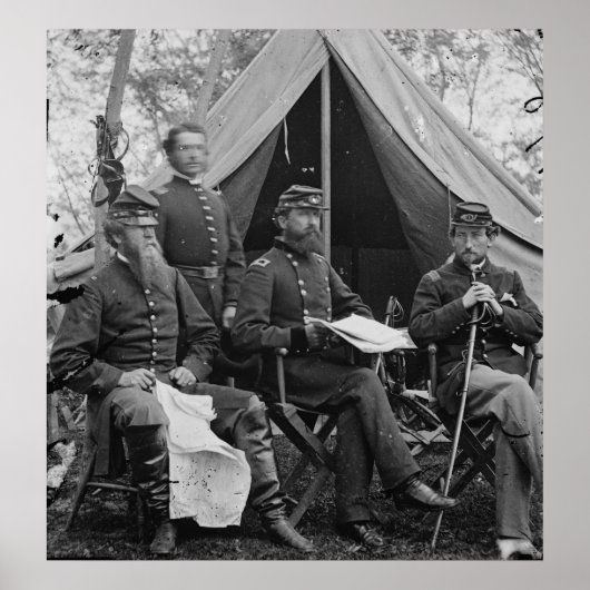 General Sykes und Personal Poster (Vorne)