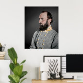 General Thomas (Stonewall) Jackson Poster (Heimbüro)