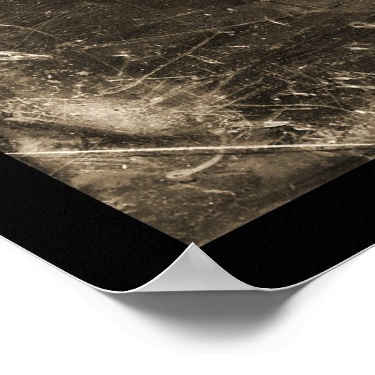 General Tom Thumb Daguerreotype 1844 Poster (Ecke)